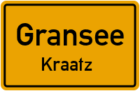 Bergsdorfer Weg in GranseeKraatz