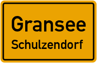 Straße Des Friedens in GranseeSchulzendorf