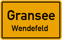 Wendefelder Weg in GranseeWendefeld
