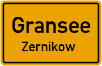 Mühlenstraße in GranseeZernikow