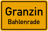 Granziner Straße in GranzinBahlenrade
