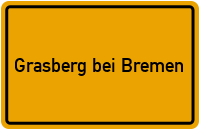 City Sign Grasberg bei Bremen