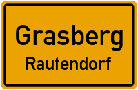 Rautendorfer Landstraße in GrasbergRautendorf