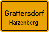 Hatzenberger Straße in GrattersdorfHatzenberg
