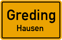 Schloßstraße in GredingHausen