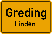Wallfahrtsstraße in GredingLinden