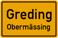 Österberger Straße in GredingObermässing
