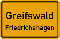 Friedrichshäger Straße in 17493 Greifswald (Friedrichshagen)
