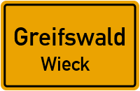 Dorfstraße in GreifswaldWieck