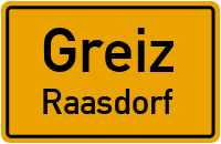 Brandhausstraße in GreizRaasdorf