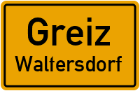 Obere Waltersdorfer Straße in GreizWaltersdorf