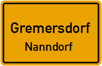 Hufeweg in GremersdorfNanndorf