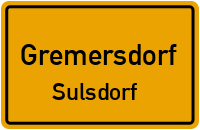 Sulsdorf in GremersdorfSulsdorf