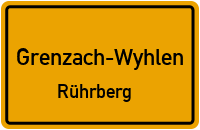 Fuchshaldenweg in Grenzach-WyhlenRührberg