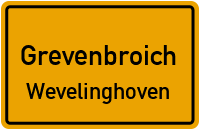 Straßenverzeichnis Grevenbroich Wevelinghoven