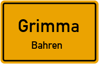 Feldweg in GrimmaBahren