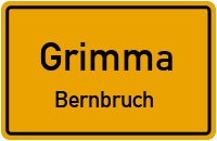Untere Dorfstraße in GrimmaBernbruch