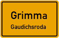 Gaudichsroda in GrimmaGaudichsroda