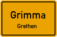 Grimmaer Straße in GrimmaGrethen