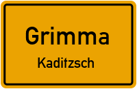 Grechwitzer Straße in GrimmaKaditzsch