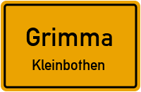 Badstraße in GrimmaKleinbothen