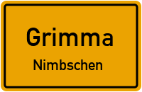 Nimbschener Landstraße in GrimmaNimbschen