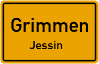 Jessiner Dorfstraße in GrimmenJessin