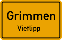 Vietlipper Dorfstraße in GrimmenVietlipp