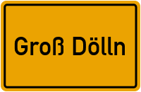 City Sign Groß Dölln