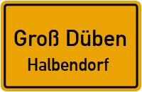 Edelstraße in Groß DübenHalbendorf