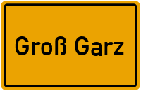 City Sign Groß Garz
