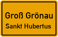 Falkenweg in Groß GrönauSankt Hubertus