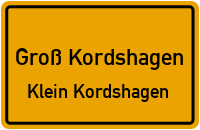 Hofallee in Groß KordshagenKlein Kordshagen