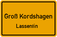 Barther Straße in 18442 Groß Kordshagen (Lassentin)