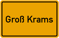 Waldstraße in Groß Krams