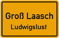 Friedrich-Ludwig-Jahn-Straße in Groß LaaschLudwigslust