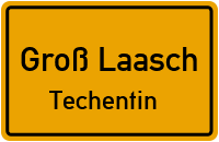 Forstweg in Groß LaaschTechentin