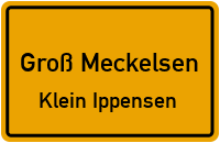 Straßen in Groß Meckelsen Klein Ippensen
