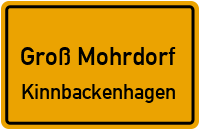 Strandstraße in Groß MohrdorfKinnbackenhagen