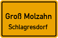 Thurower Straße in Groß MolzahnSchlagresdorf
