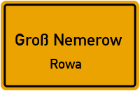 Schmaler Weg in Groß NemerowRowa