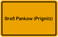 City Sign Groß Pankow (Prignitz)