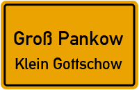 Dorfstraße in Groß PankowKlein Gottschow