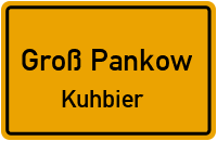 Kuhbierer Dorfstr. in Groß PankowKuhbier