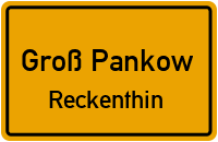 Klenzenhofer Weg in Groß PankowReckenthin