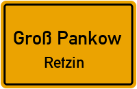 Schwarzer Weg in Groß PankowRetzin