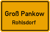 Am Bahnhof Rohlsdorf in Groß PankowRohlsdorf