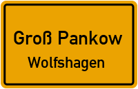 Pankower Weg in Groß PankowWolfshagen