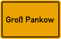 Hauptstraße in Groß Pankow