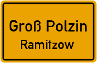 Straßen in Groß Polzin Ramitzow